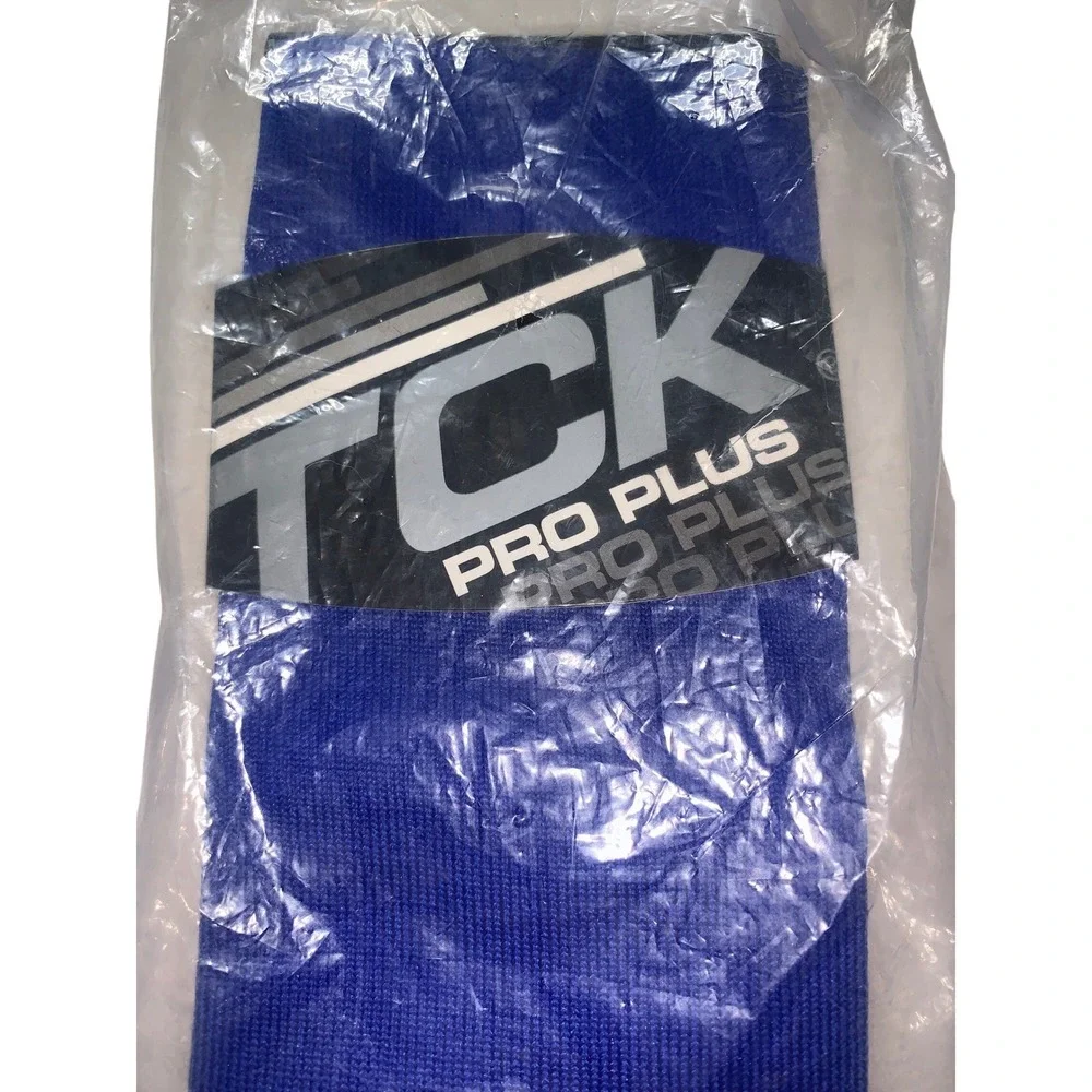 TCK Pro Plus Over-the-Knee Athletic Baseball Socks Royal Blue‎ Mens Large